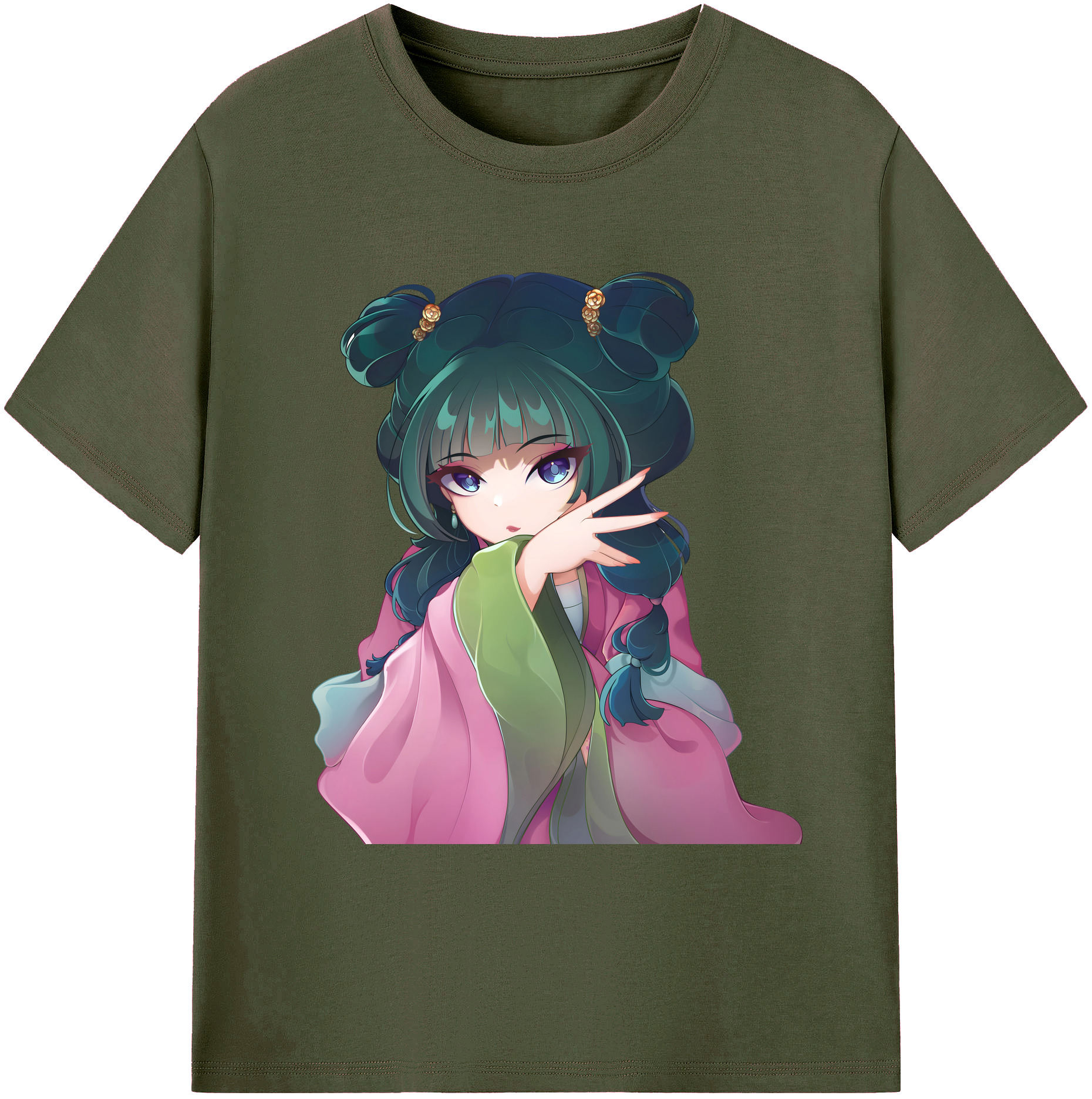 （画像用） 薬屋のひとりごと The Apothecary Diaries 綿100％ メンズ半袖Tシャツ｜肌触りやわらか＆通気性
